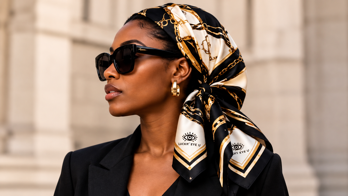 Lucky Eye U Signature Faith Scarf.