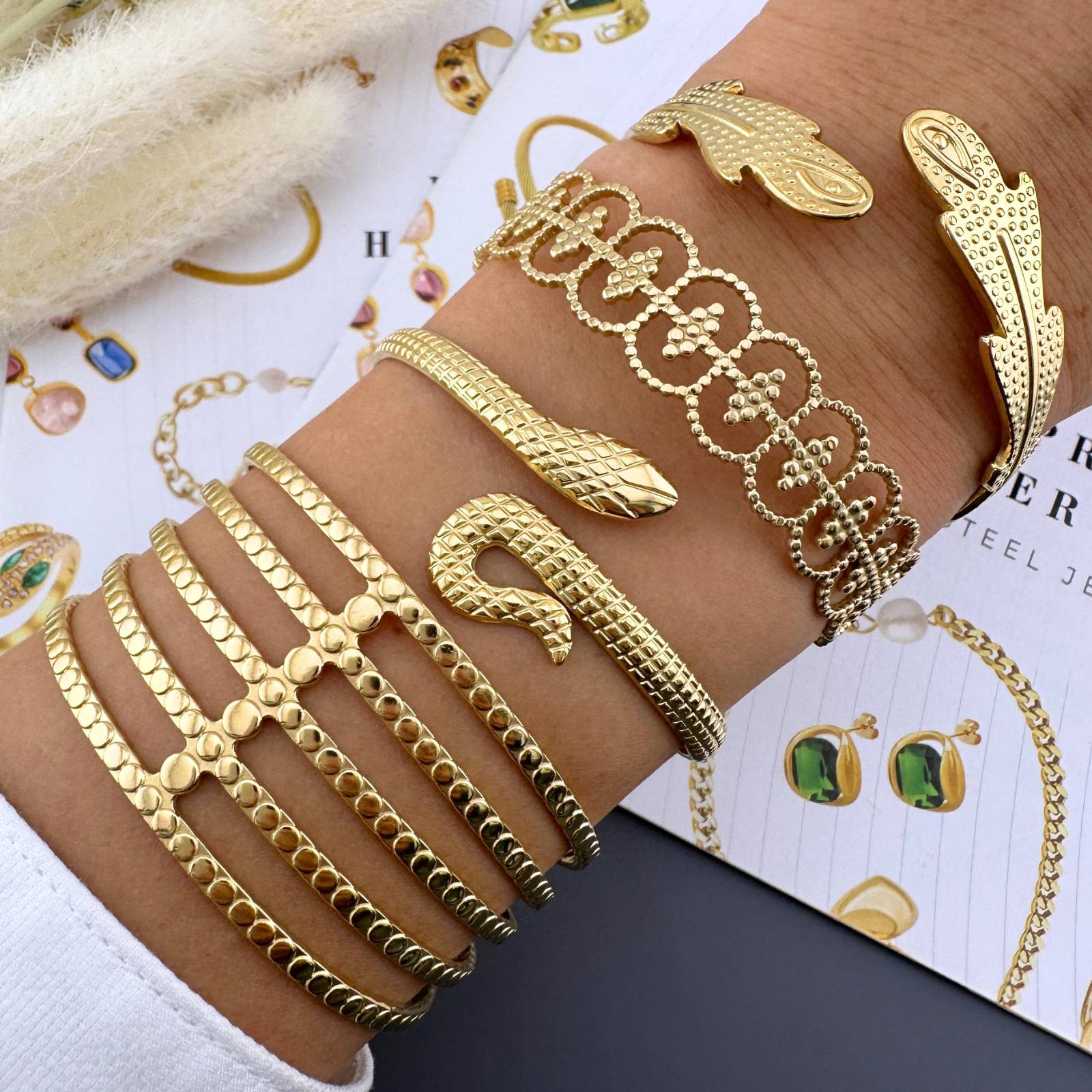 Double Bangle bracelet