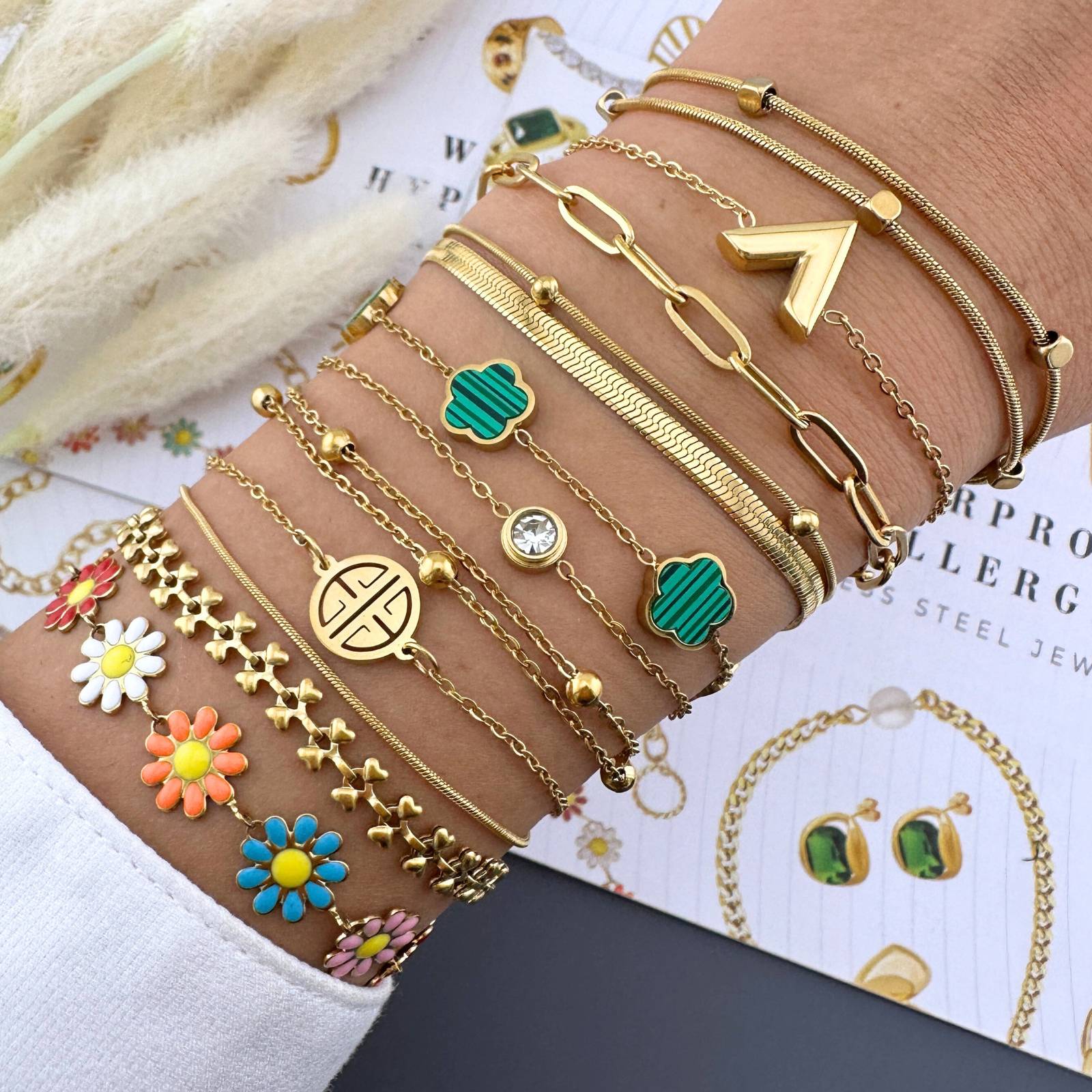 Hearts bracelet