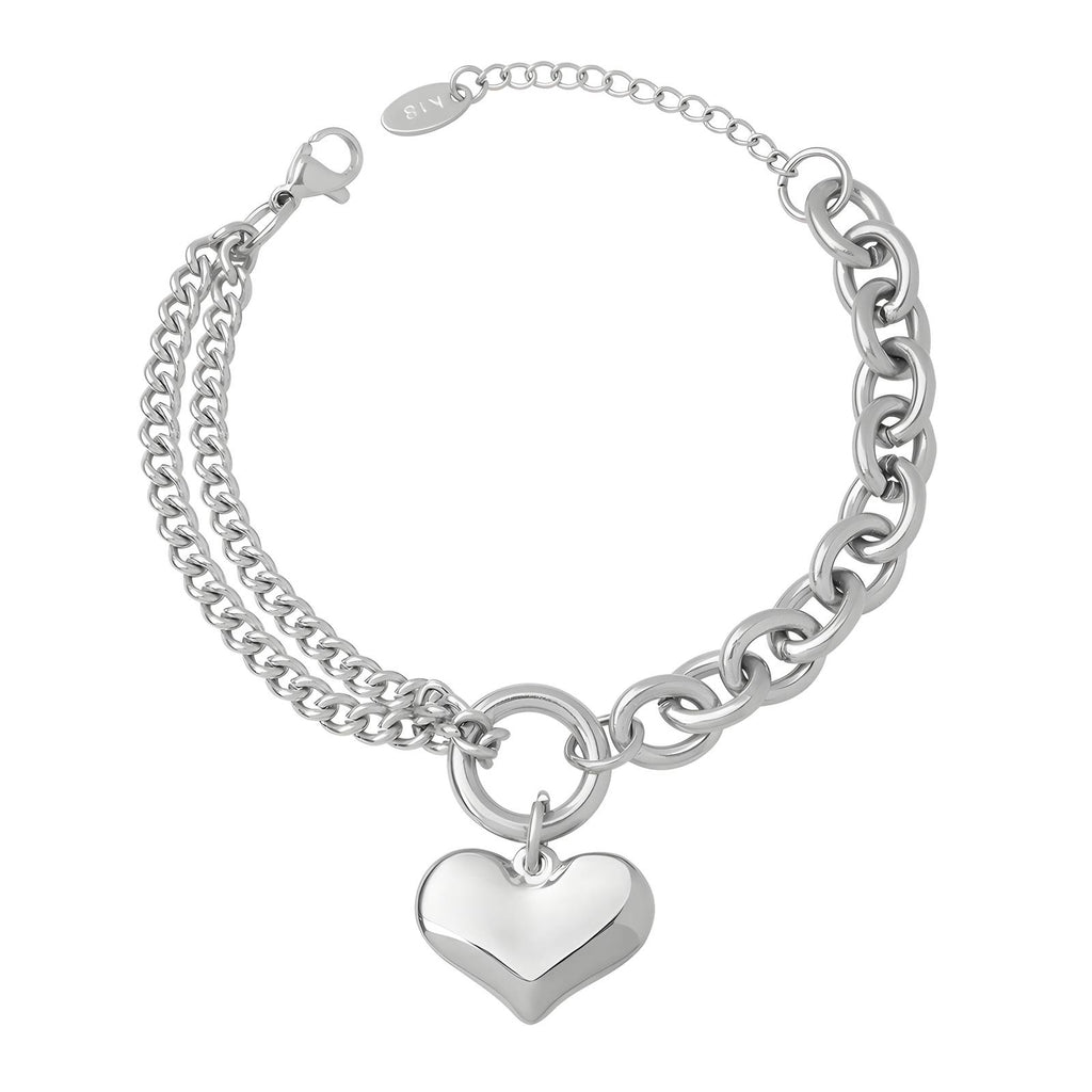 Silver Heart bracelet