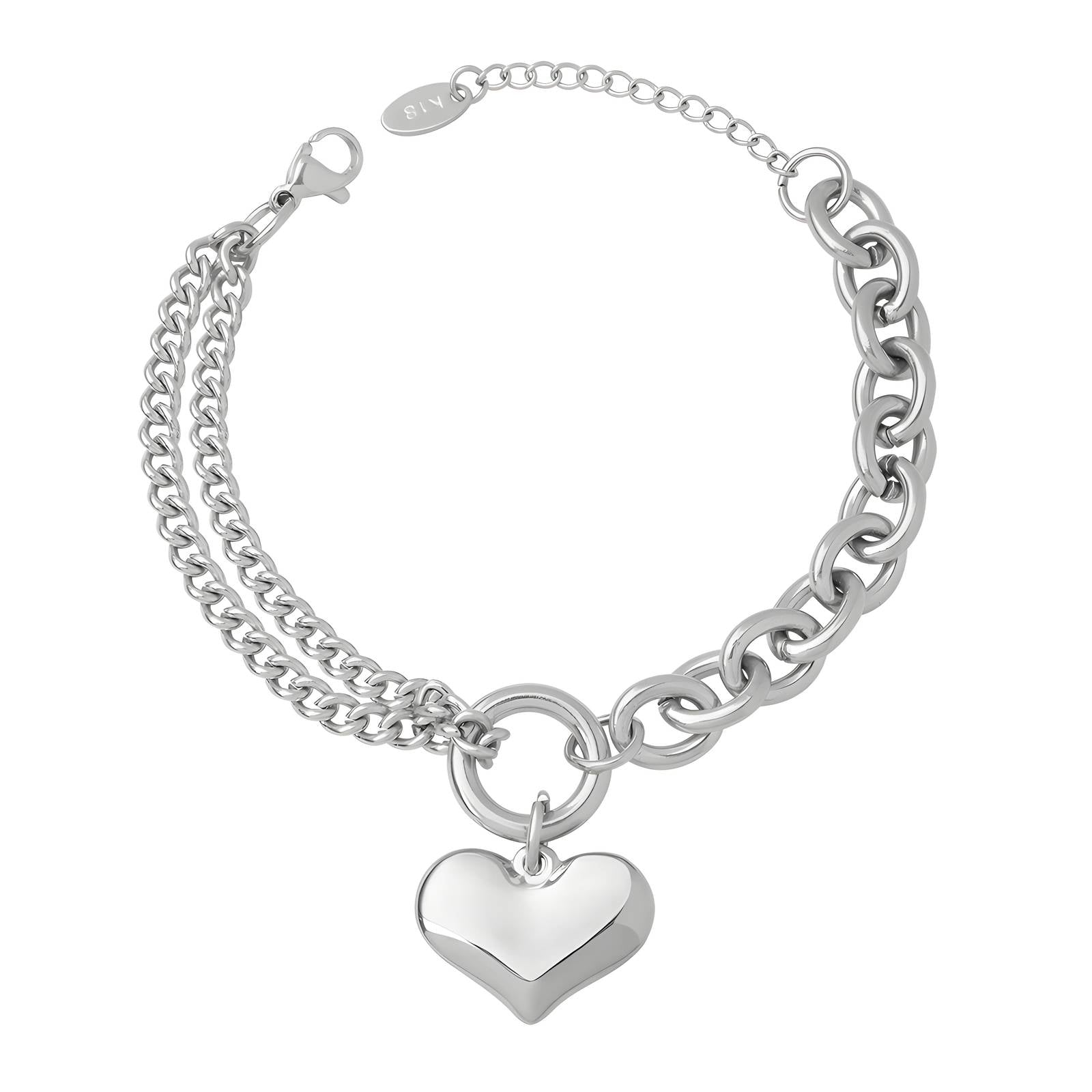 Silver Heart bracelet
