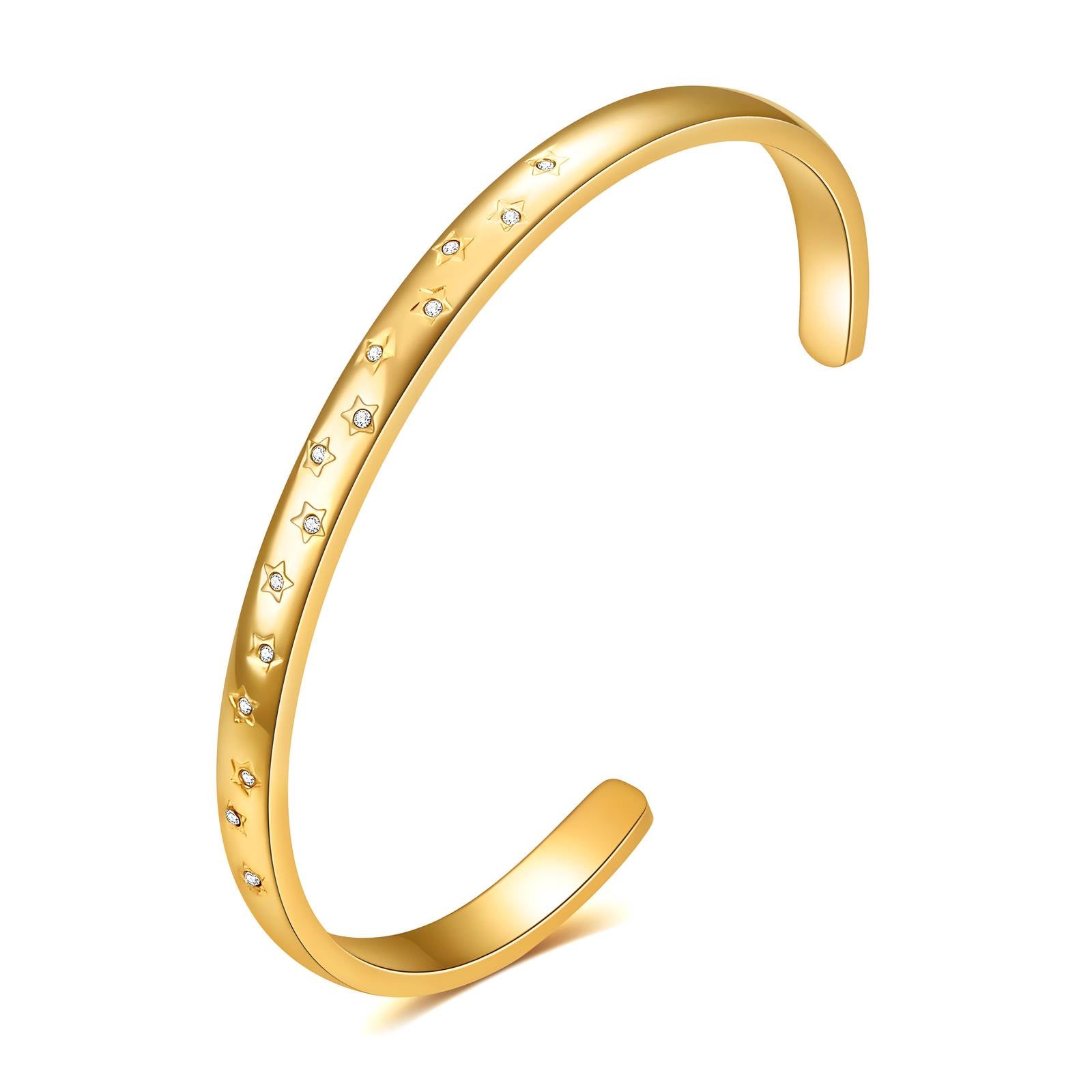 Star Bangle Bracelet