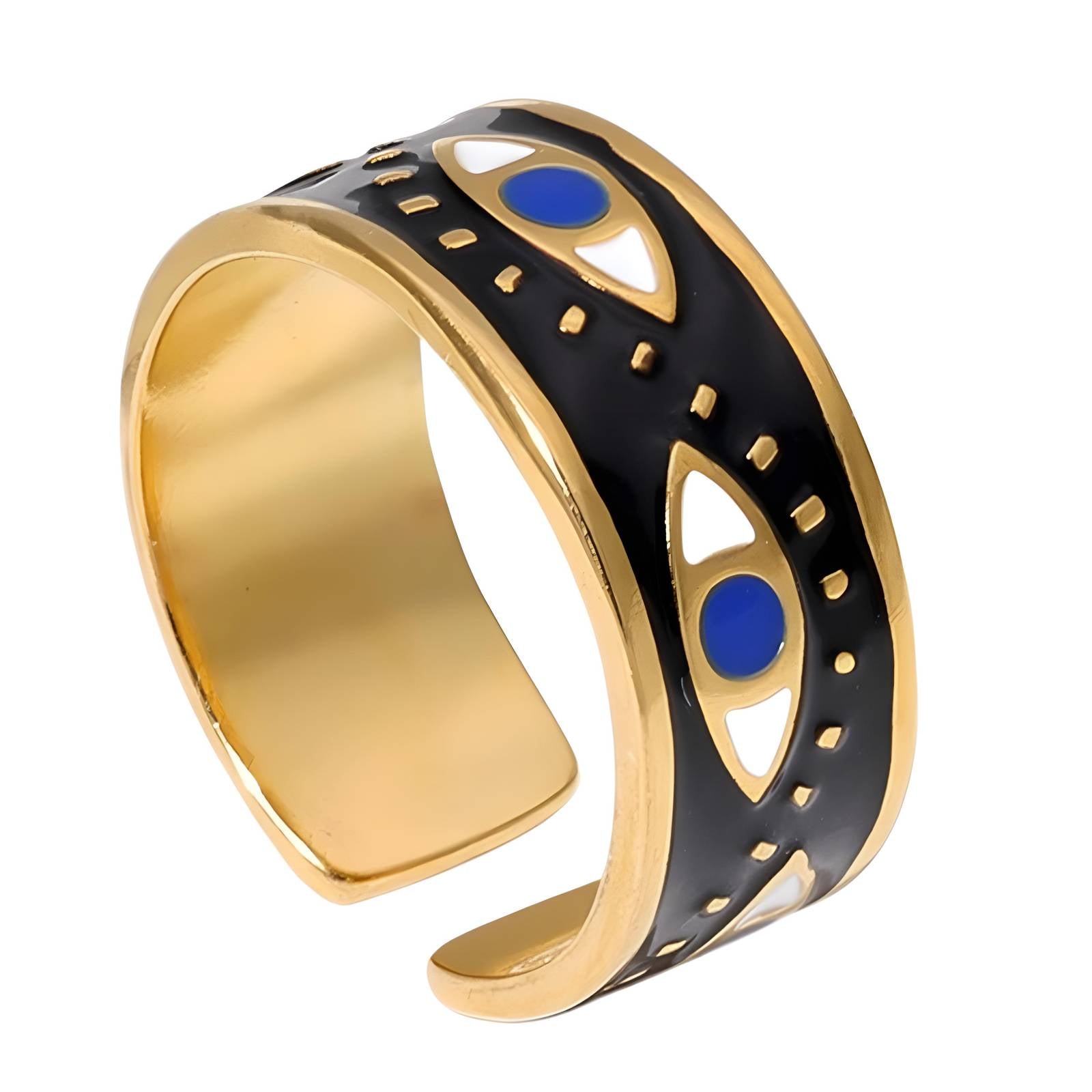 Evil Eye finger ring