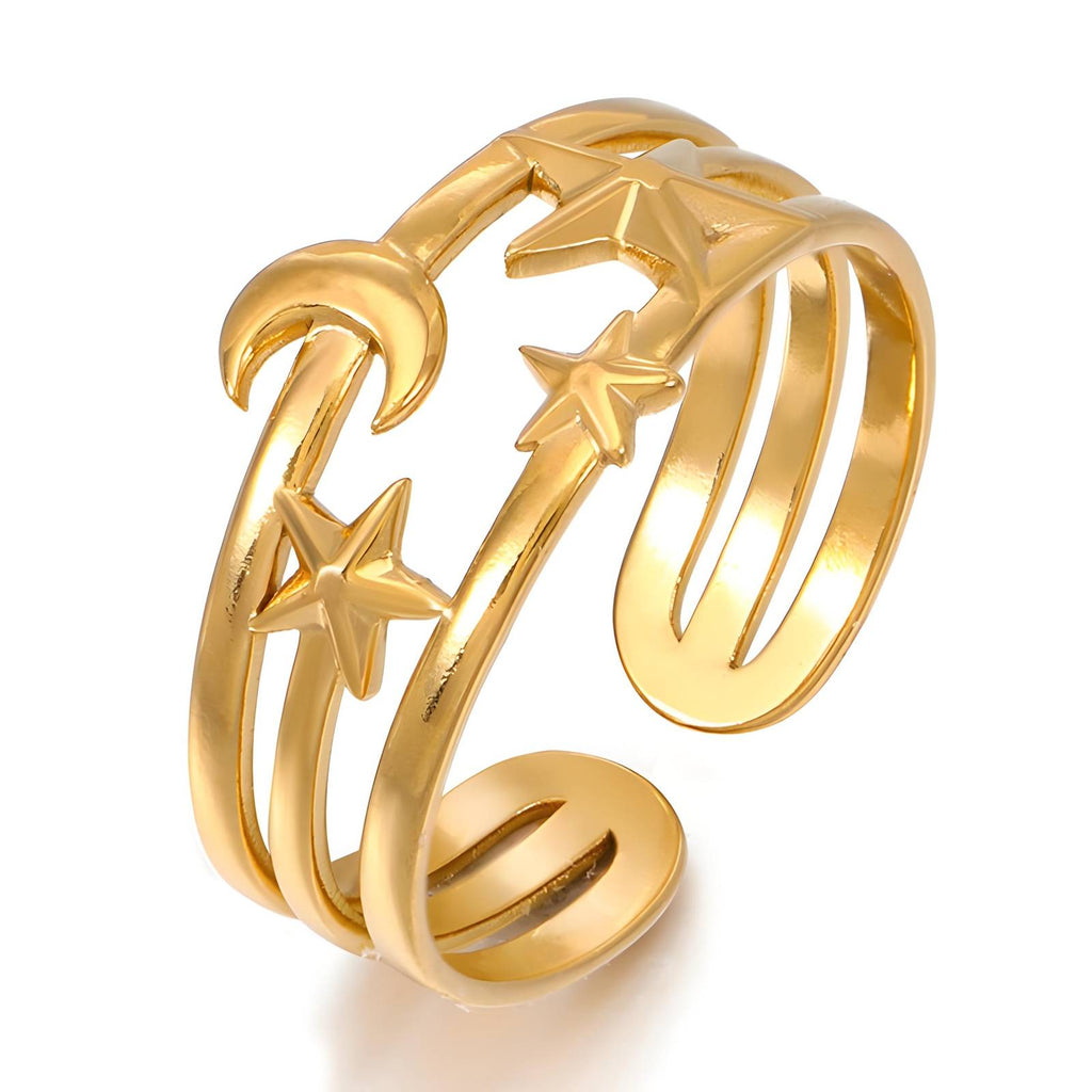 Astrology finger ring