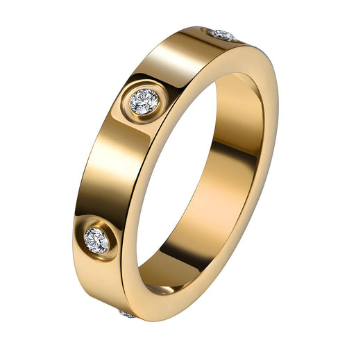18K gold plate Dainty  finger ring