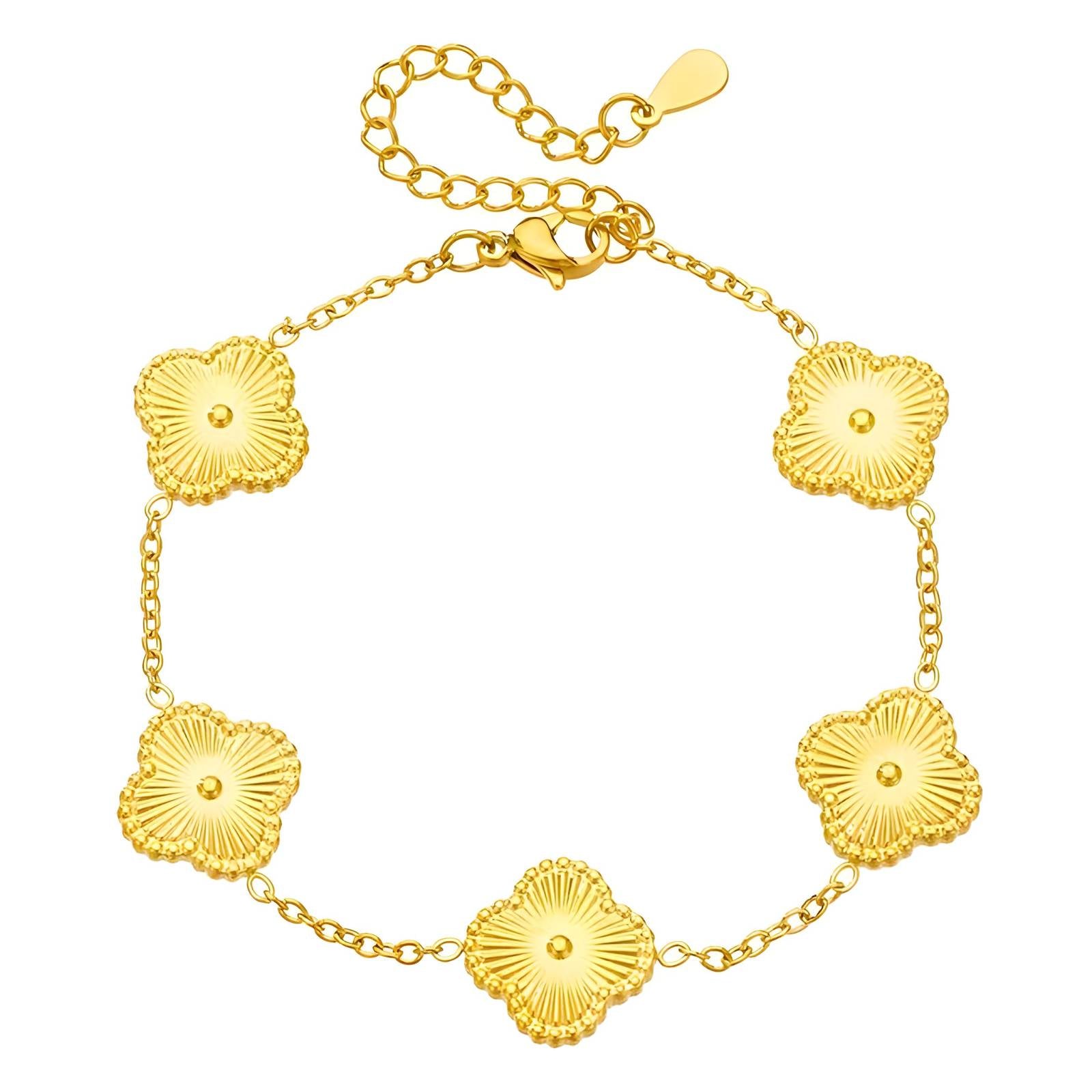 Chain Four-leaf clover bracelet