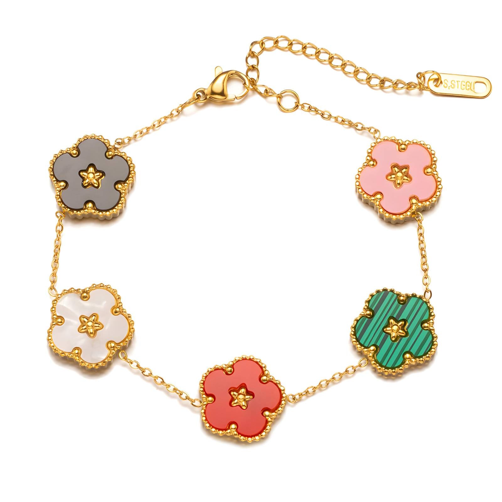 Flowers bracelet