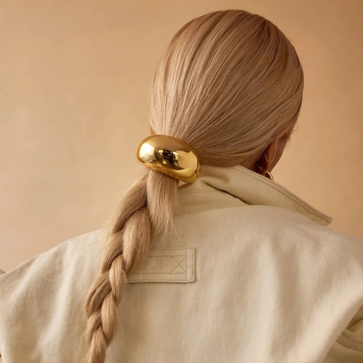 2 Set Chunky Semi-circular Arc-shaped Hair Ties