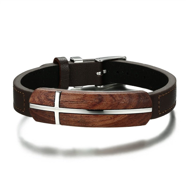 Genuine Rosewood Leather Bracelet for Men Watch Clasp - LuckyEyeU | Inspirational Gifts & AccessoriesLuckyEyeU | Inspirational Gifts & AccessoriesLuckyEyeU | Inspirational Gifts & Accessories50732234-1Genuine Rosewood Leather Bracelet