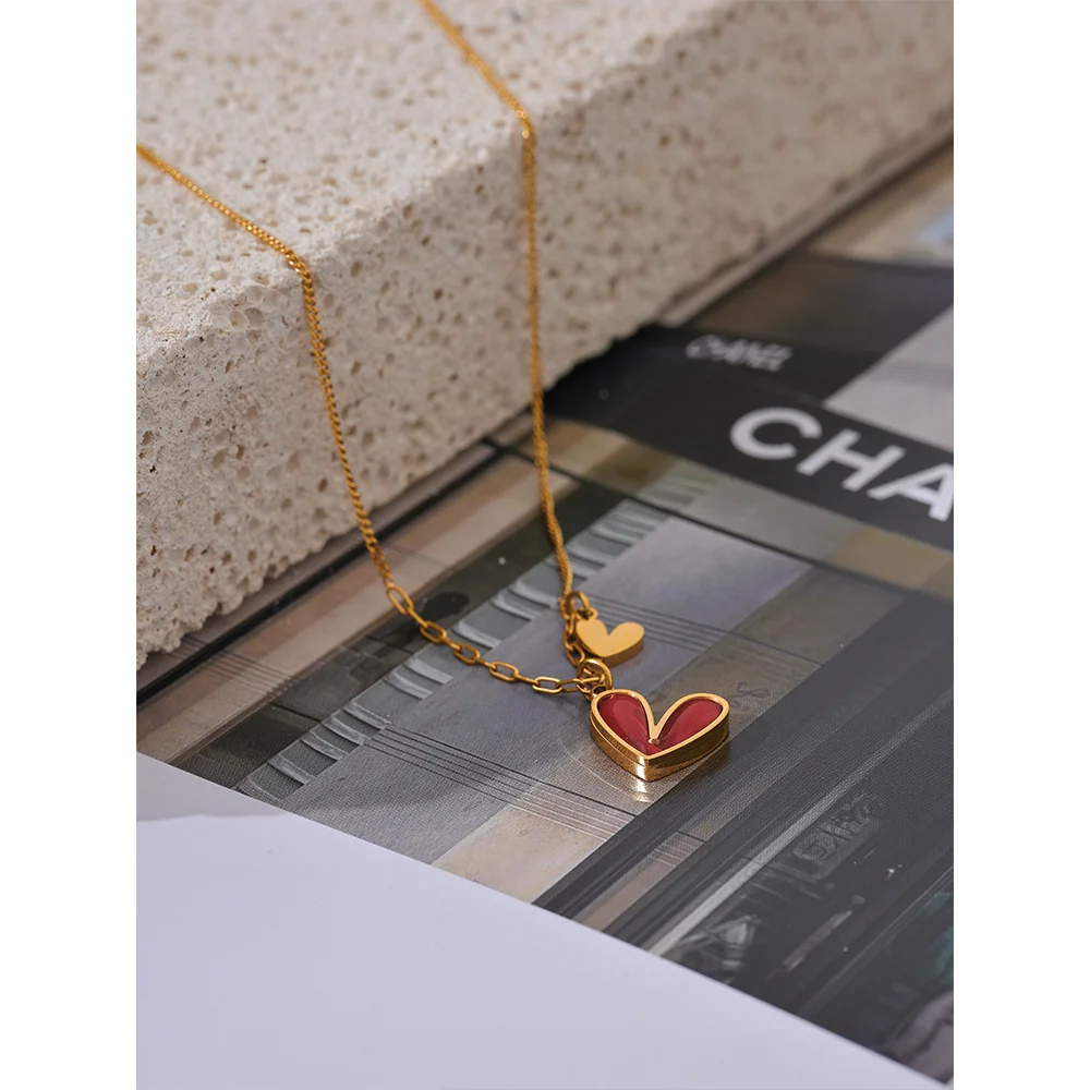 Heart Pendant Necklace - Trendy Exquisite Jewelry