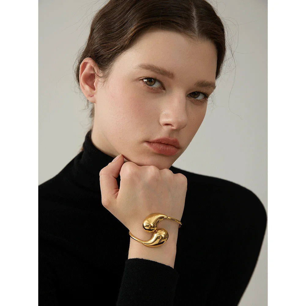 Water Drop Bangle Bracelet