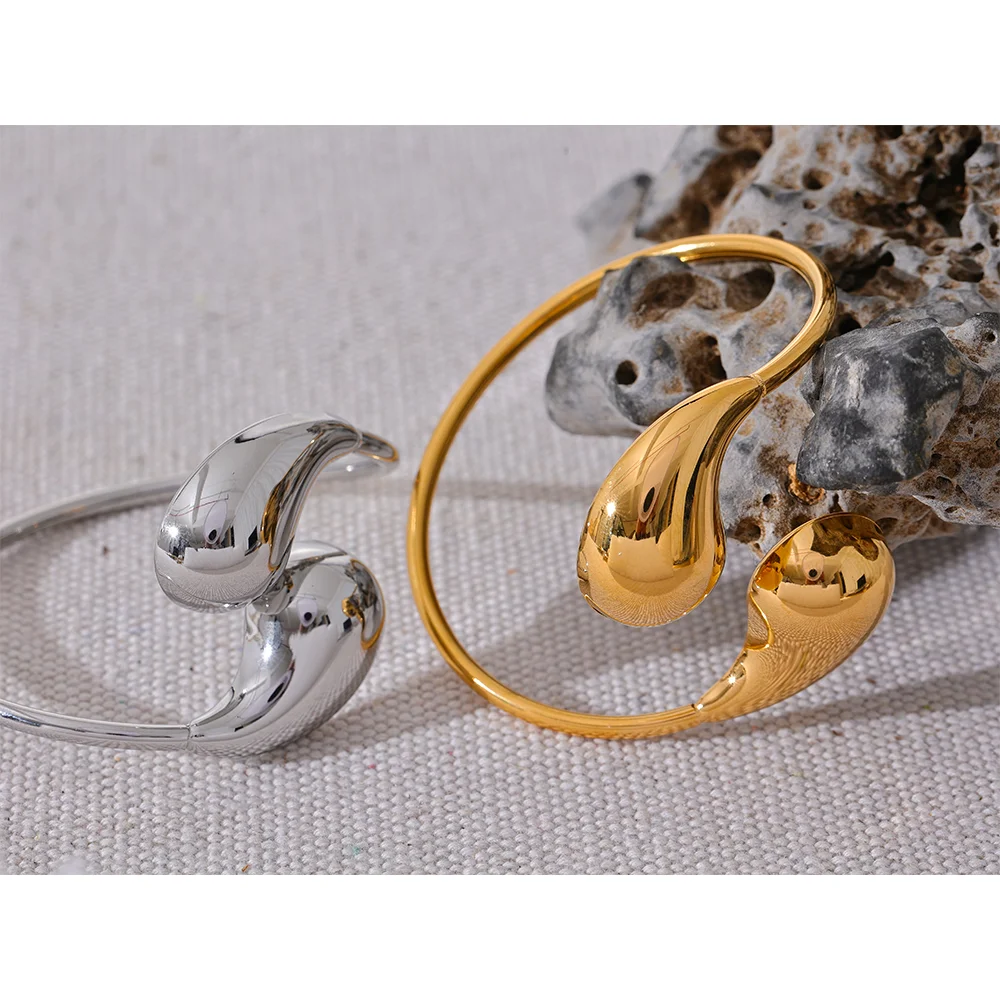 Water Drop Bangle Bracelet