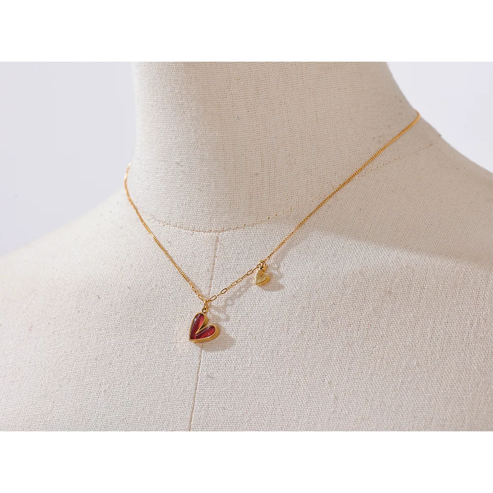 Heart Pendant Necklace - Trendy Exquisite Jewelry