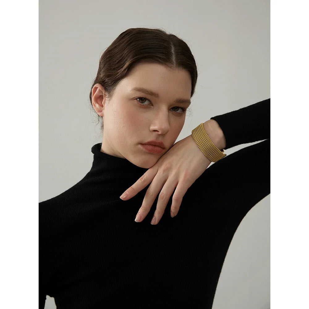 Wide Open Bracelet Bangle