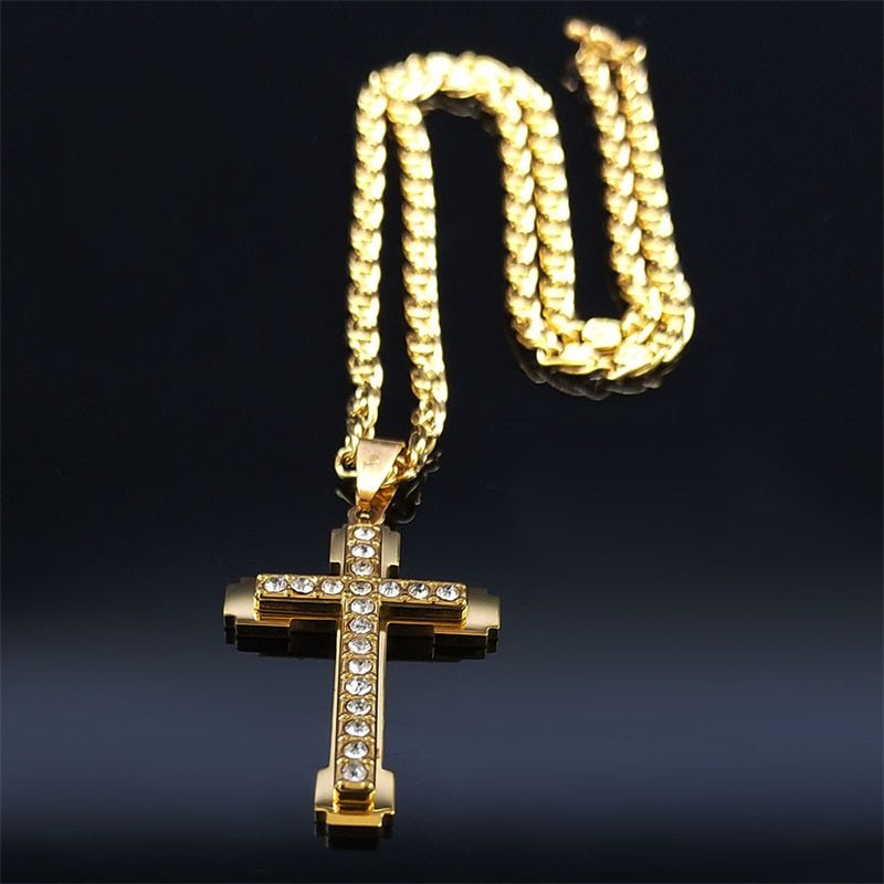 Jesus Cross Religious Necklace - LuckyEyeU | Inspirational Gifts & AccessoriesLuckyEyeU | Inspirational Jewelry & AccessoriesLuckyEyeU | Inspirational Gifts & Accessories65786981-50cm-wz-srJesus Cross Religious Necklace