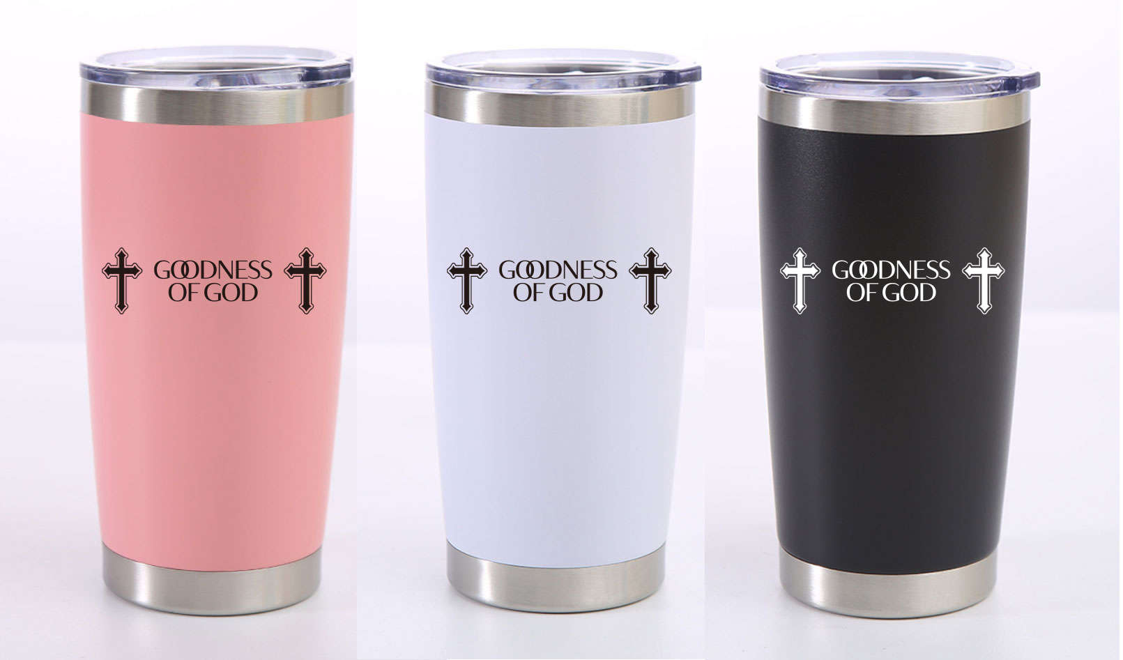 God double wall vacuum stainless steel coffee travel mug tumbler gifts