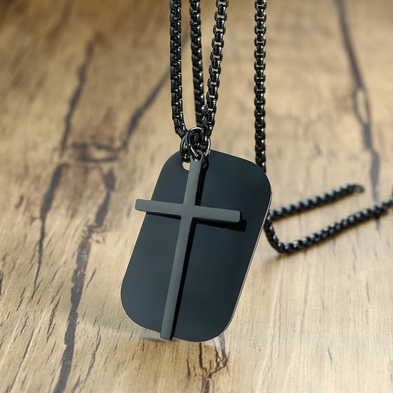 Bible Cross Prayer Necklaces