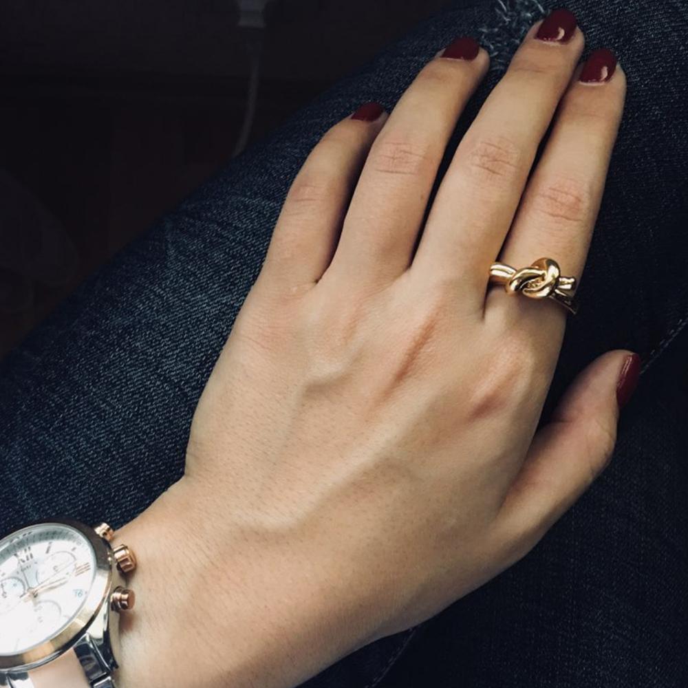 Trendy Knot Ring