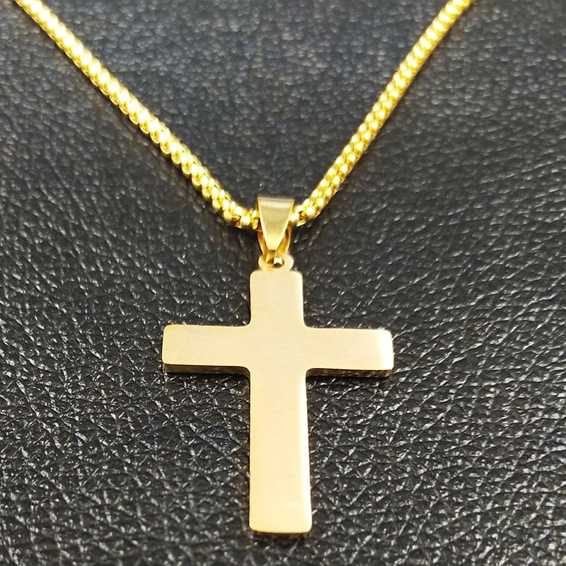 Long JESUS CROSS Necklaces