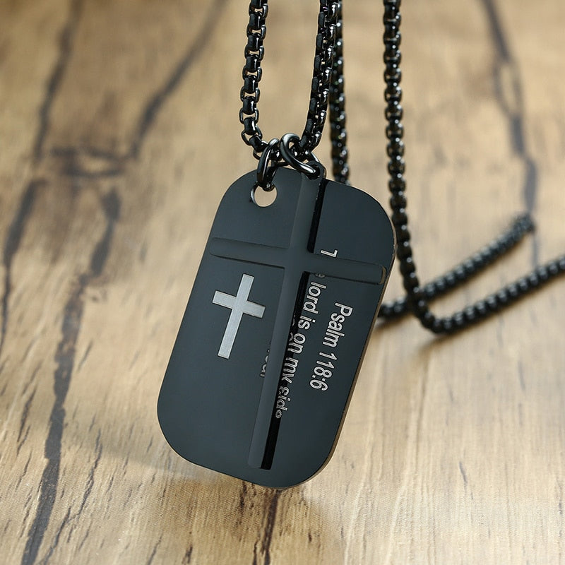 Bible Cross Prayer Necklaces